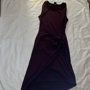 Maroon dress